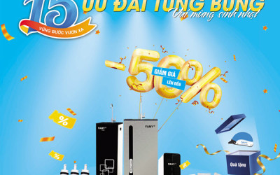 Mừng sinh nhật Famy 15 năm vững bước vươn xa