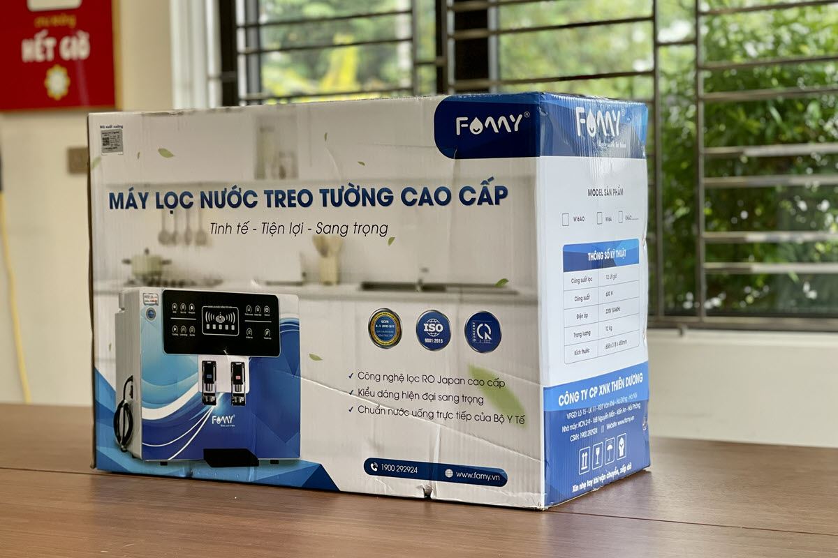 Máy lọc nước nóng nguội treo tường FAMY WI6AO (2 chế độ nóng-nguội)