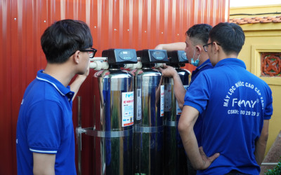 Hướng dẫn cách lắp hệ thống lọc đầu nguồn Famy theo chuyên gia