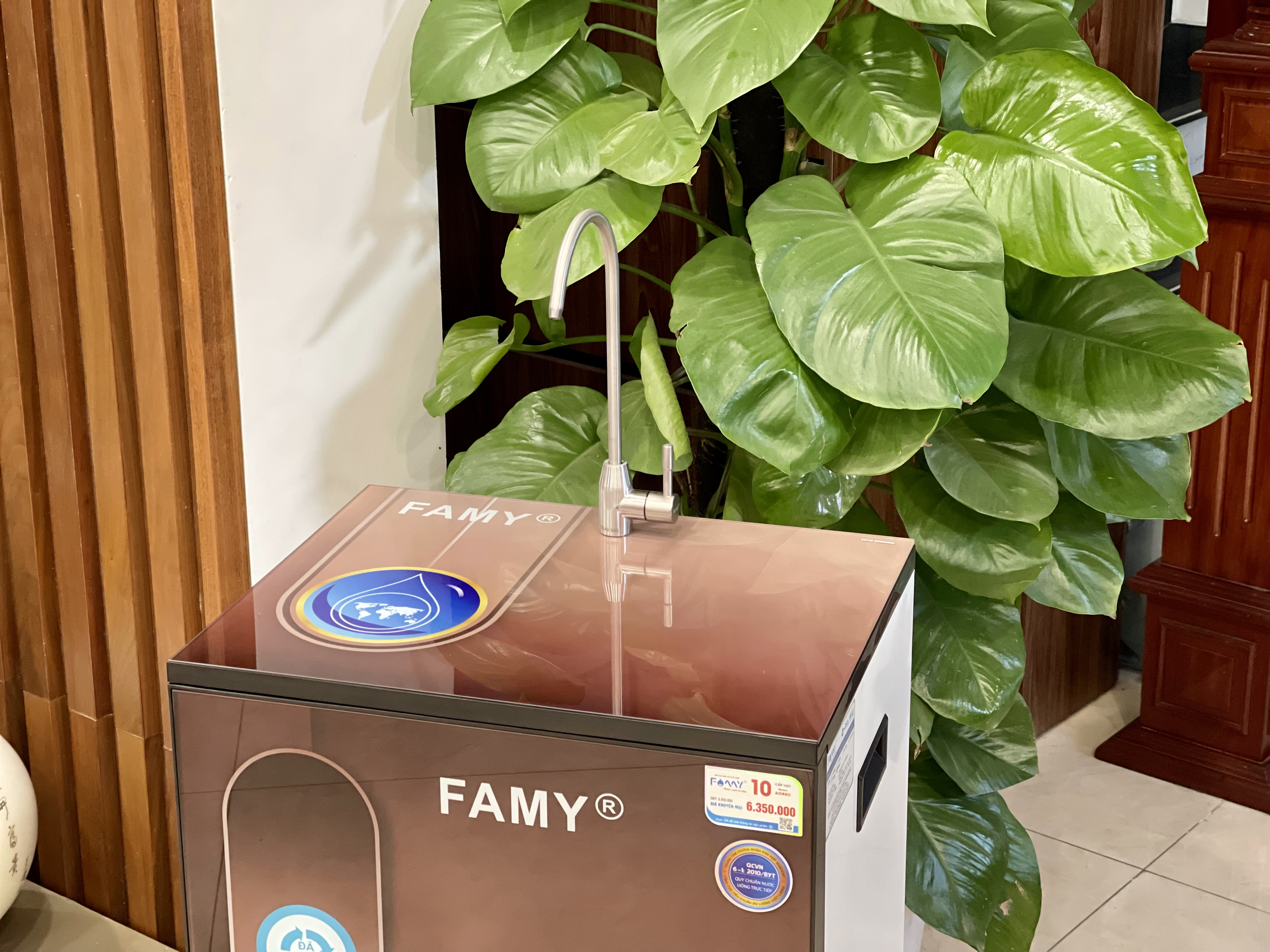 Máy lọc nước 10 cấp lọc FAMY AO88C