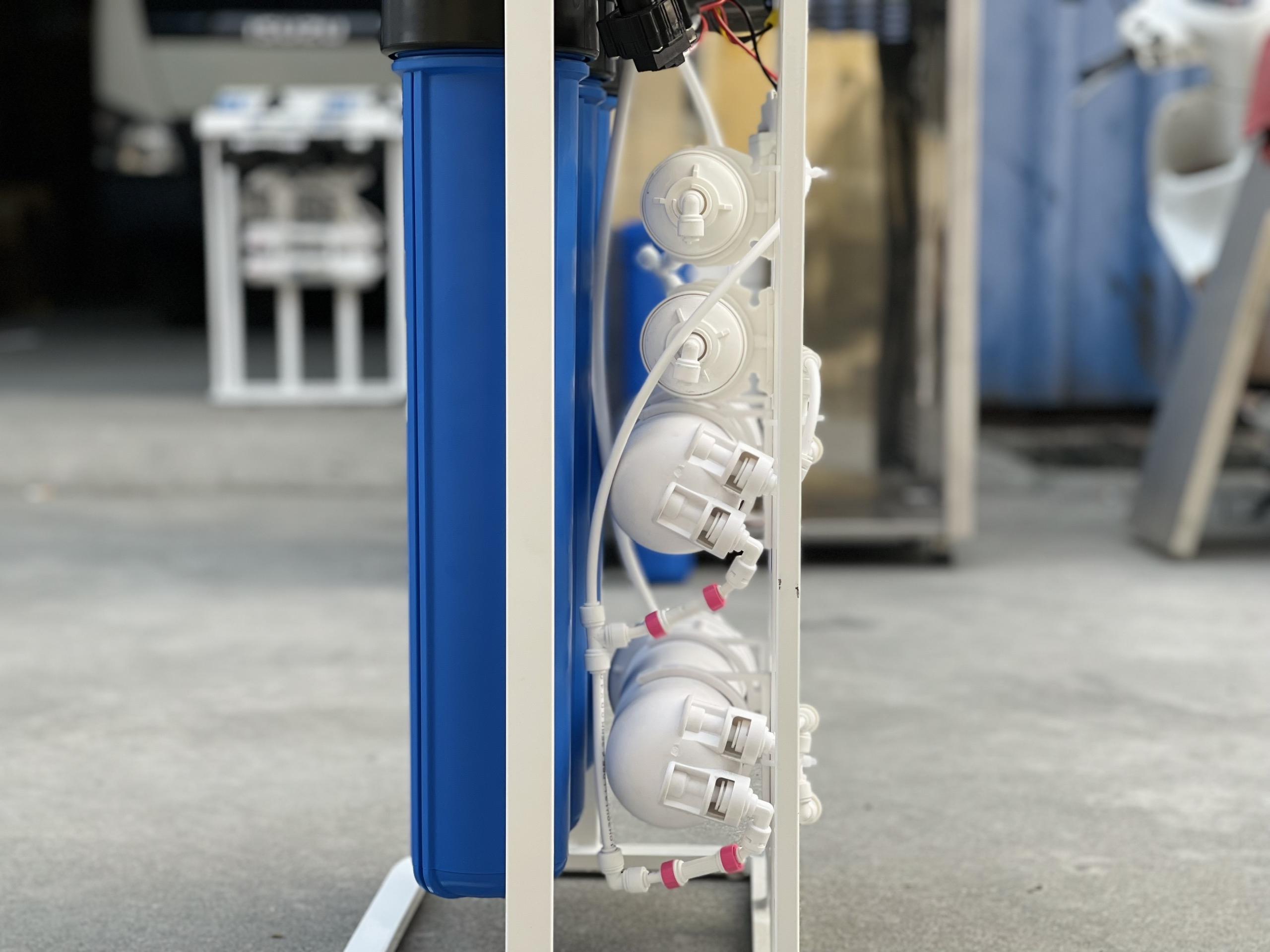 Máy lọc nước bán công nghiệp FAMY FA120, RO 120 lít/giờ không vỏ tủ