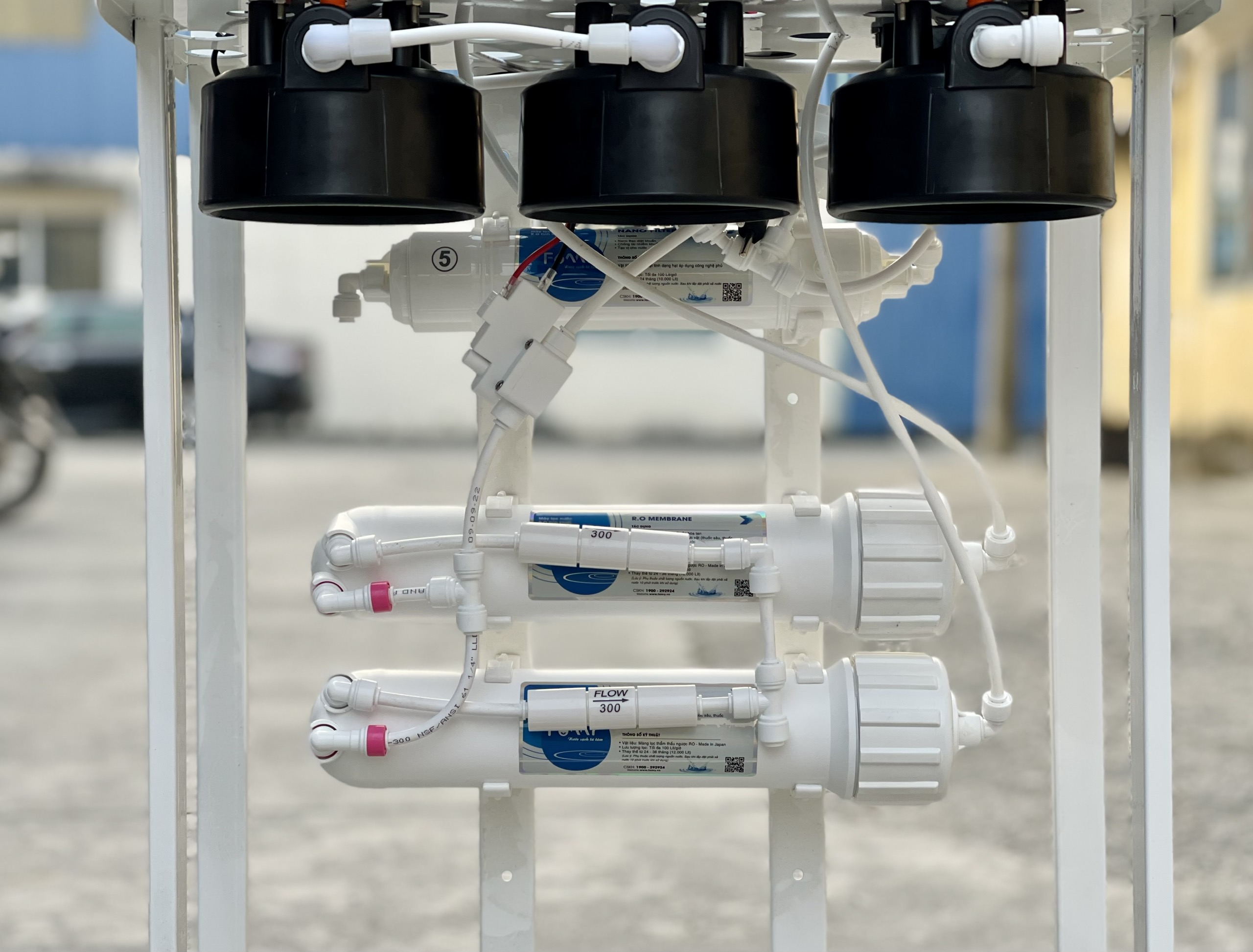 Máy lọc nước bán công nghiệp FAMY FA30, RO 30 lít/giờ không vỏ tủ