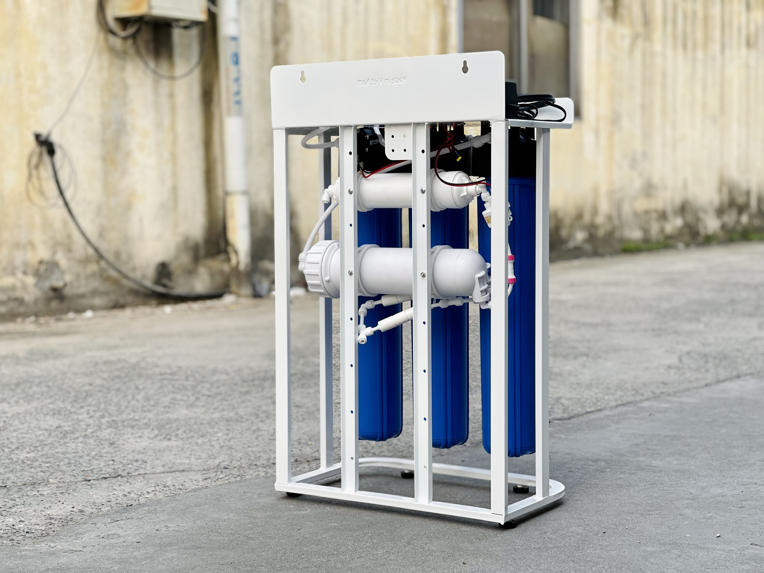 Máy lọc nước bán công nghiệp FAMY FA50, RO 50 lít/giờ không vỏ tủ