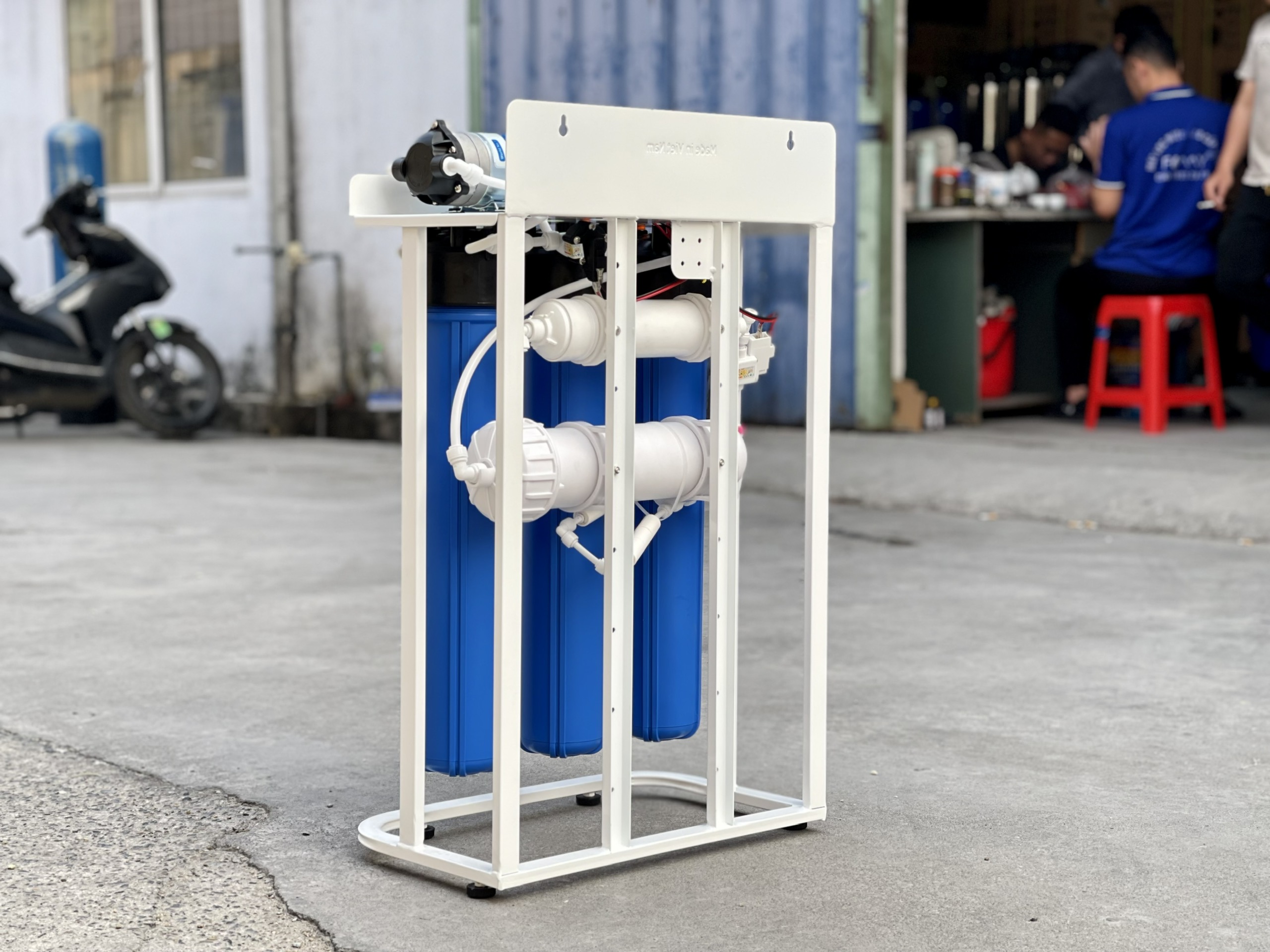 Máy lọc nước bán công nghiệp FAMY FA50, RO 50 lít/giờ không vỏ tủ