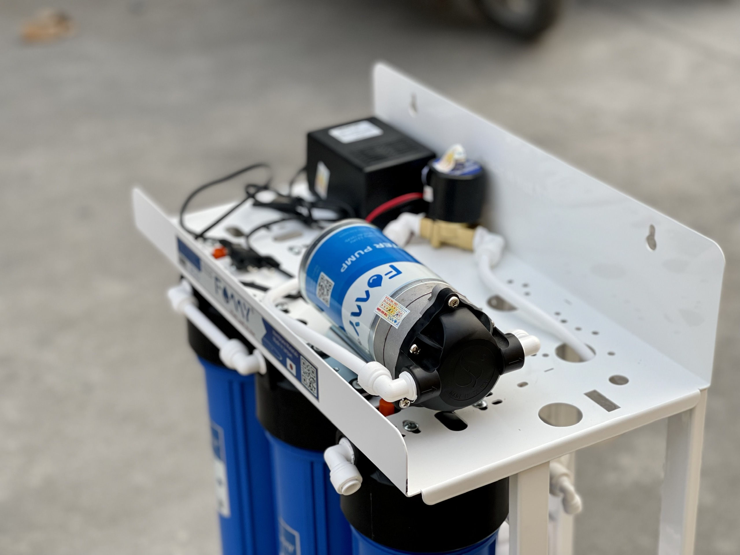 Máy lọc nước bán công nghiệp FAMY FA70, RO 70 lít/giờ không vỏ tủ