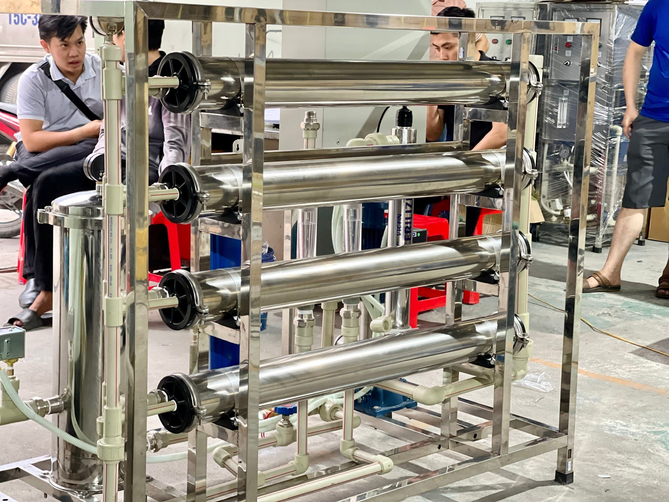 Máy lọc nước công nghiệp FAMY CN01K, RO 1.000 lít/giờ