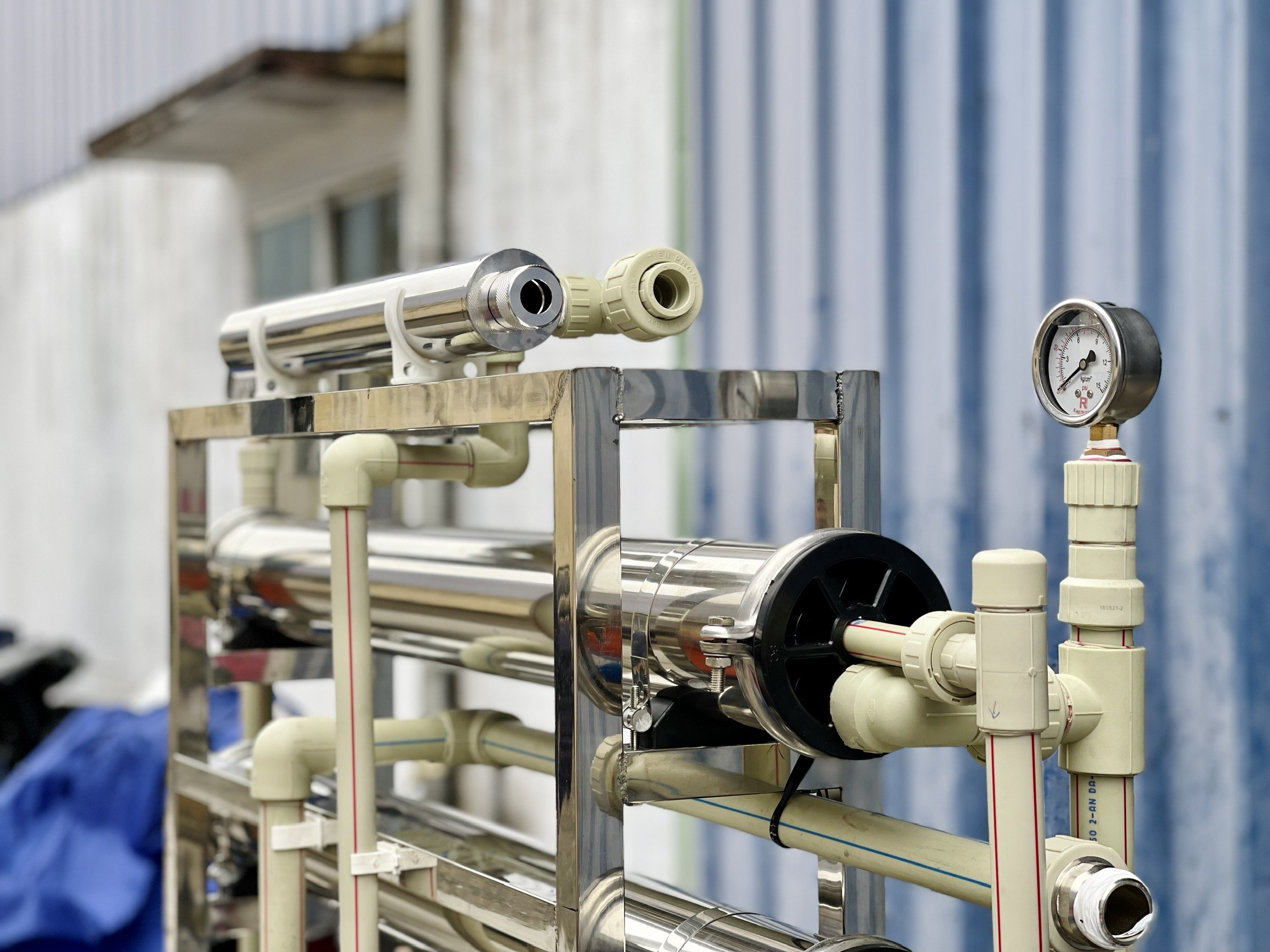 Máy lọc nước công nghiệp FAMY CN01K, RO 1.500 lít/giờ