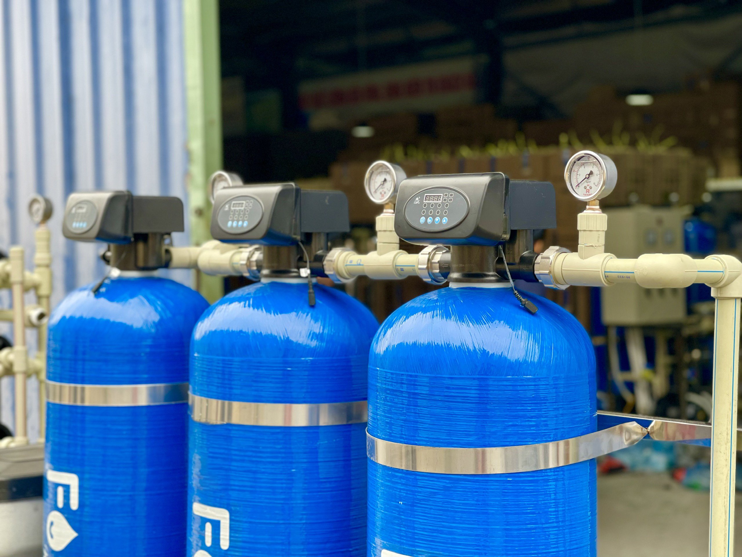 Máy lọc nước công nghiệp FAMY CN01K, RO 1.500 lít/giờ