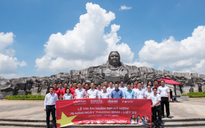 Famy và Viettel Construction gửi lời tri ân sâu sắc đến những người có công tại Quảng Nam nhân kỷ niệm 76 năm Ngày Thương binh - Liệt sỹ (27/7/1947 - 27/7/2023)