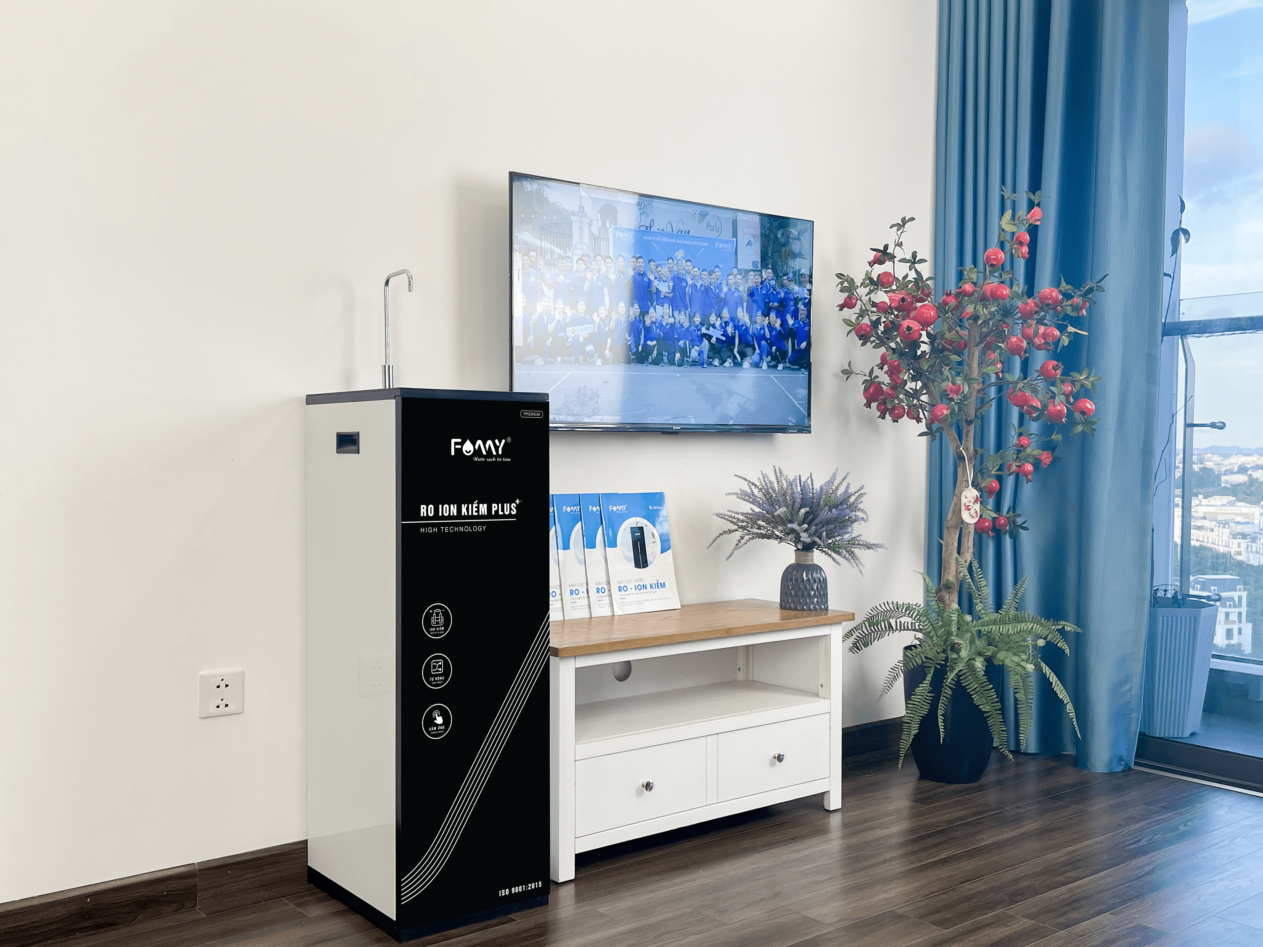 Máy lọc nước RO ion kiềm RIO-01 PLUS (Sử dụng công nghệ điện phân trực tiếp từ nước RO)