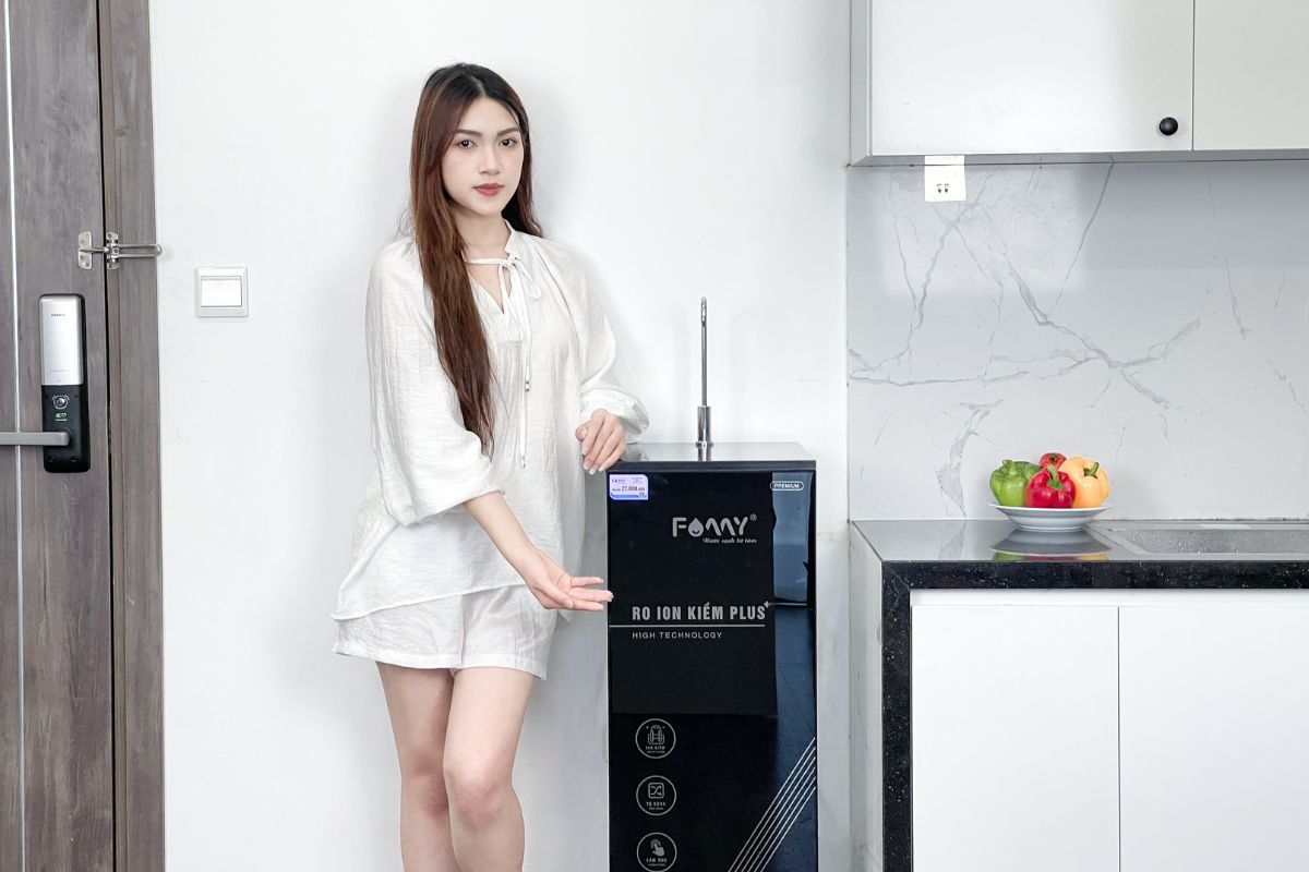 Máy lọc nước RO ion kiềm RIO-01 PLUS (Sử dụng công nghệ điện phân trực tiếp từ nước RO)