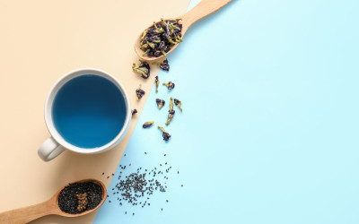 Cách pha trà hoa đậu biếc giúp tạo ra thức uống thơm ngon tại nhà