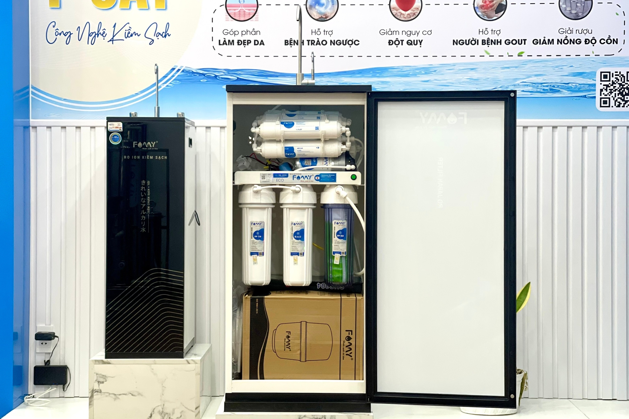 Máy lọc nước FAMY ECO-S (tùy chọn từ 9-11 cấp lọc)