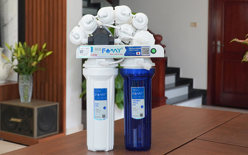Máy lọc nước 10 cấp lọc FAMY AO68 âm tủ bếp