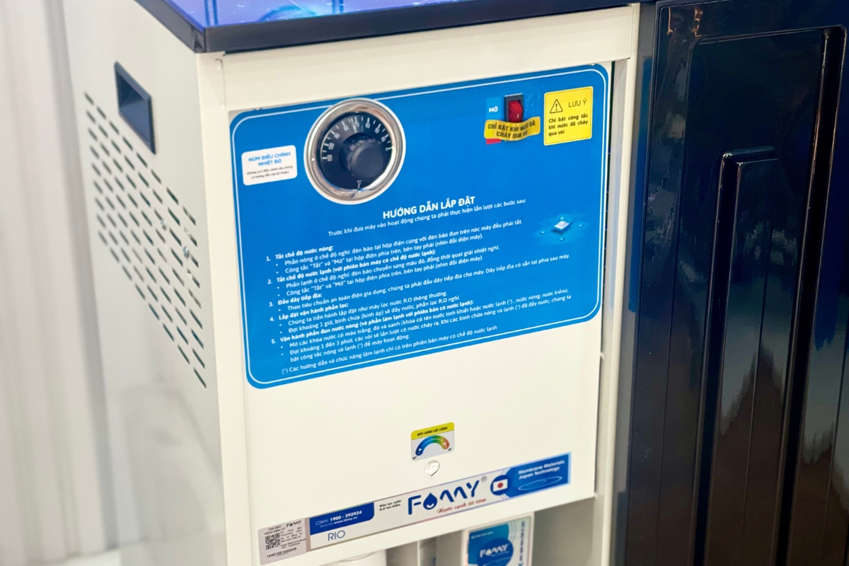 Máy lọc nước RO ion kiềm nóng khoáng kiềm ECO 2.0-V2 PLUS (3 chế độ nước ion kiềm nóng - nước ion kiềm nguội - nước tinh khiết)