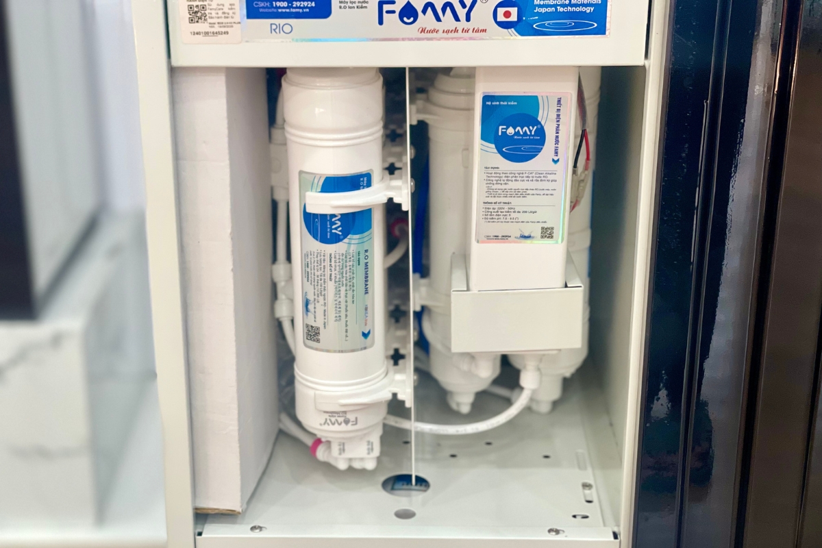 Máy lọc nước RO ion kiềm nóng khoáng kiềm ECO 2.0-V2 PLUS (3 chế độ nước ion kiềm nóng - nước ion kiềm nguội - nước tinh khiết)