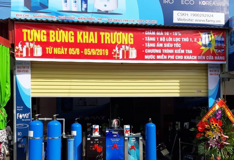 Chương trình roadshow, giới thiệu bán hàng của Famy