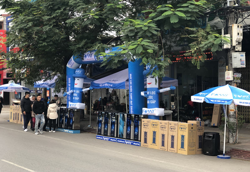 Chương trình roadshow, giới thiệu bán hàng của Famy