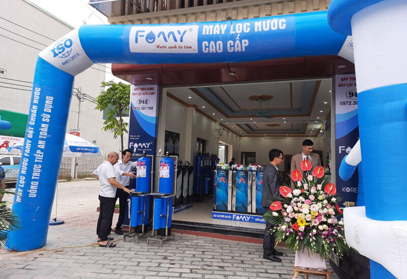 Chương trình roadshow, giới thiệu bán hàng của Famy
