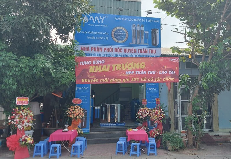 Chương trình roadshow, giới thiệu bán hàng của Famy