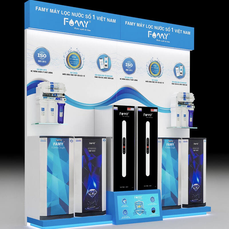 Giá kệ trưng bày sản phẩm Famy
