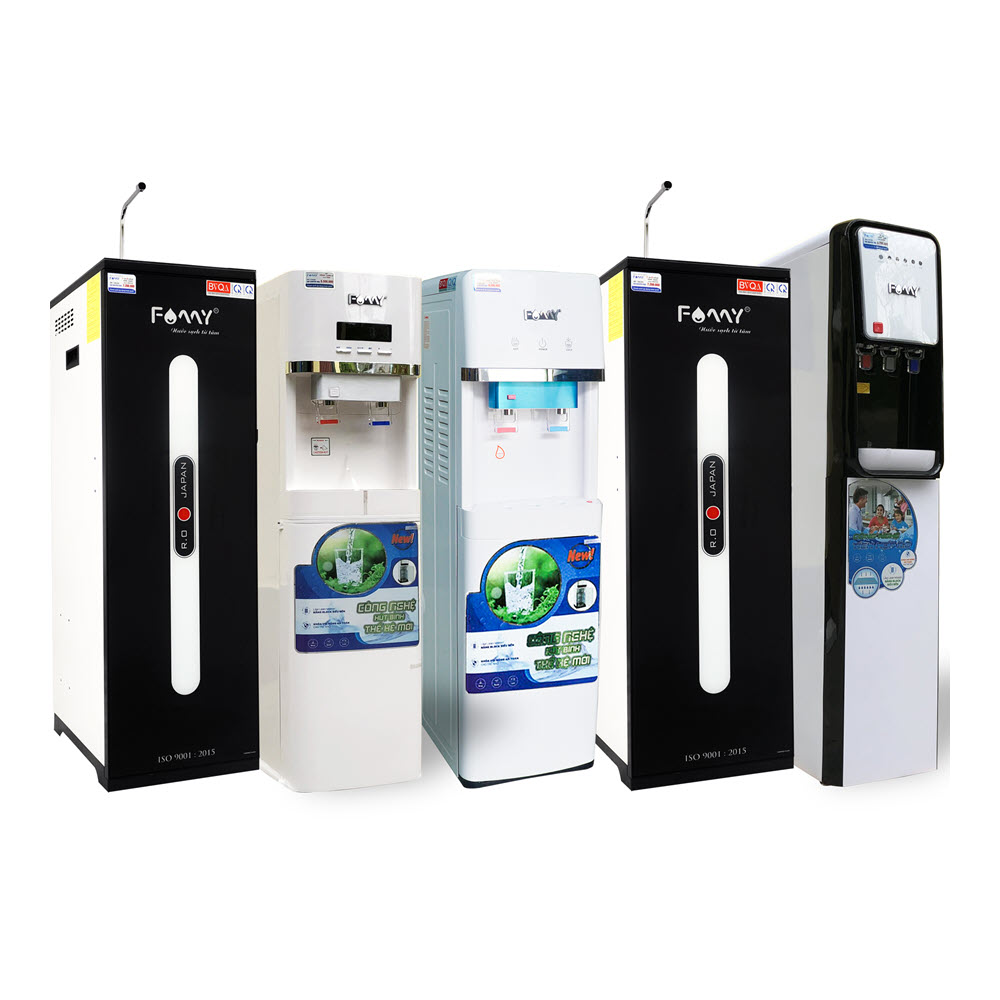 Máy lọc nước tích hợp nóng lạnh Famy